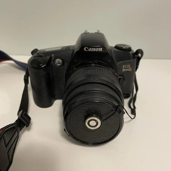 Canon EOS Rebel G 35mm SLR Camera with Lens Vintage Camera Instruction Book